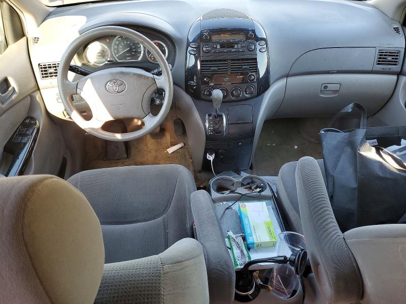 2005 Toyota Sienna VIN 5TDZA23C95S362757 COPART salvage auction — REAR END, NY - MV-907A SALVAGE CERTIFICATE, sold $1,000 on 2026-07-14 (photo 8)