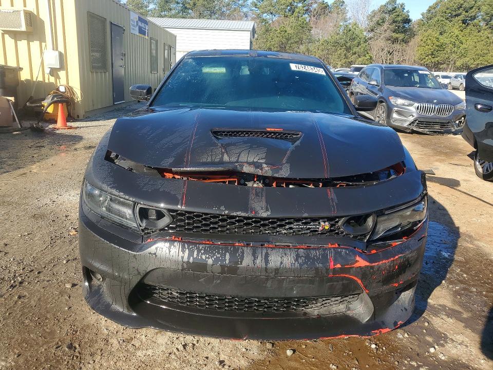 2020 Dodge Charger VIN 2C3CDXGJ6LH185863 COPART salvage auction — FRONT END, GA - CERTIFICATE OF TITLE, sold $17,600 on 2026-07-28 (photo 5)