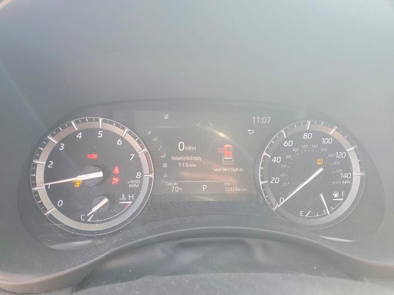 2020 Toyota Highlander VIN 5TDDZRBH6LS050935 COPART salvage auction — FRONT END, Nv - Salvage Title, sold $13,500 on 2026-07-16 (photo 9)