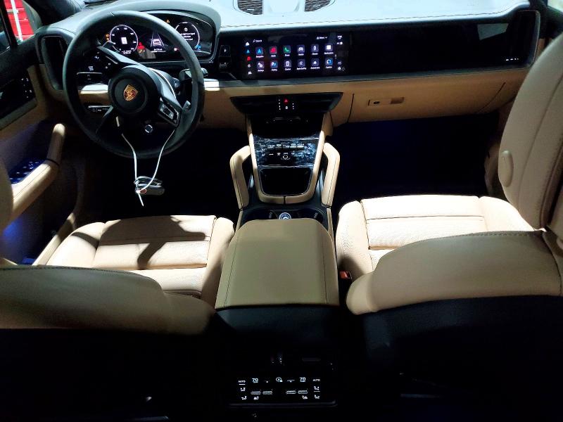2025 Porsche Cayenne VIN WP1AA2AYXSDA05038 COPART salvage auction — FRONT END, NY - CERTIFICATE OF TITLE, sold $50,000 on 2026-07-20 (photo 8)