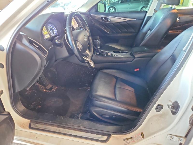 2017 Infiniti Q50 VIN JN1CV7AP8HM642427 COPART salvage auction — FRONT END, Salvage Title, sold $1,450 on 2026-08-03 (photo 7)