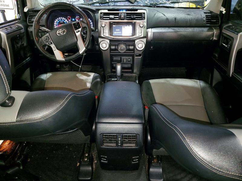 2015 Toyota 4runner VIN JTEZU5JR8F5084985 COPART salvage auction — ROLLOVER, Ms - Cert Of Title-Salvaged, sold $4,150 on 2026-07-14 (photo 8)