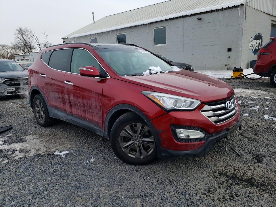 2014 Hyundai Santa fe VIN 5XYZUDLB3EG217950 COPART salvage auction — FRONT END, Nj - Cert Of Title-Salvage, sold $1,650 on 2026-07-14 (photo 4)