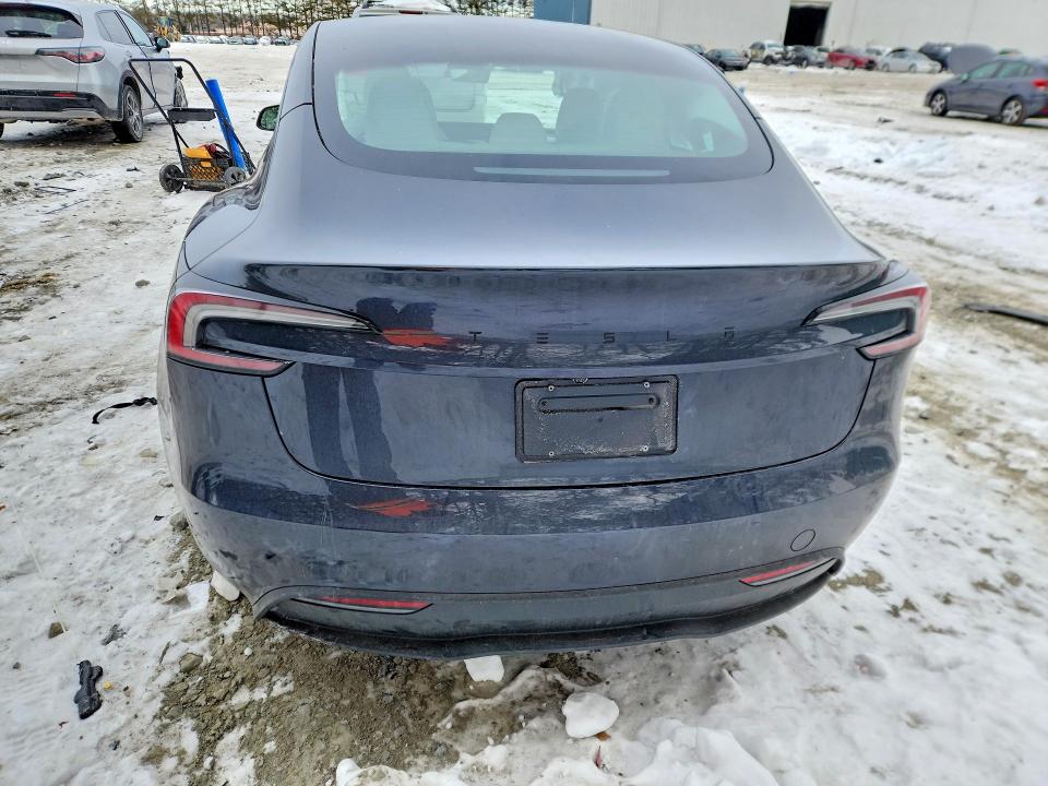 2026 Tesla Model 3 VIN 5YJ3E1EA5TF135308 COPART salvage auction — SIDE, Nj - Cert Of Title-Salvage, sold $18,200 on 2026-07-13 (photo 6)