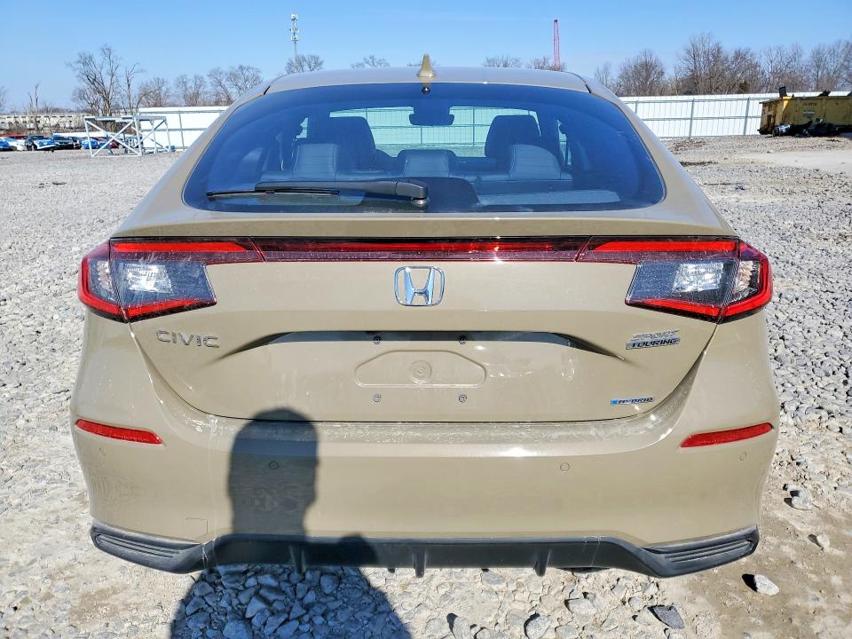 2025 Honda Civic VIN JHMFL4H91SX000772 COPART salvage auction — FRONT END, Mo - Salvage Certificate Of Title, sold $10,600 on 2026-07-28 (photo 6)