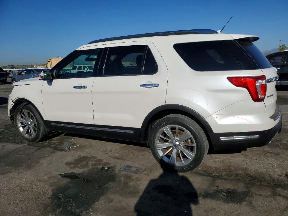 2018 Ford Explorer VIN 1FM5K7FH9JGA69022 COPART salvage auction — FRONT END, Ca - Salvage Certificate, sold $3,900 on 2026-07-02 (photo 2)