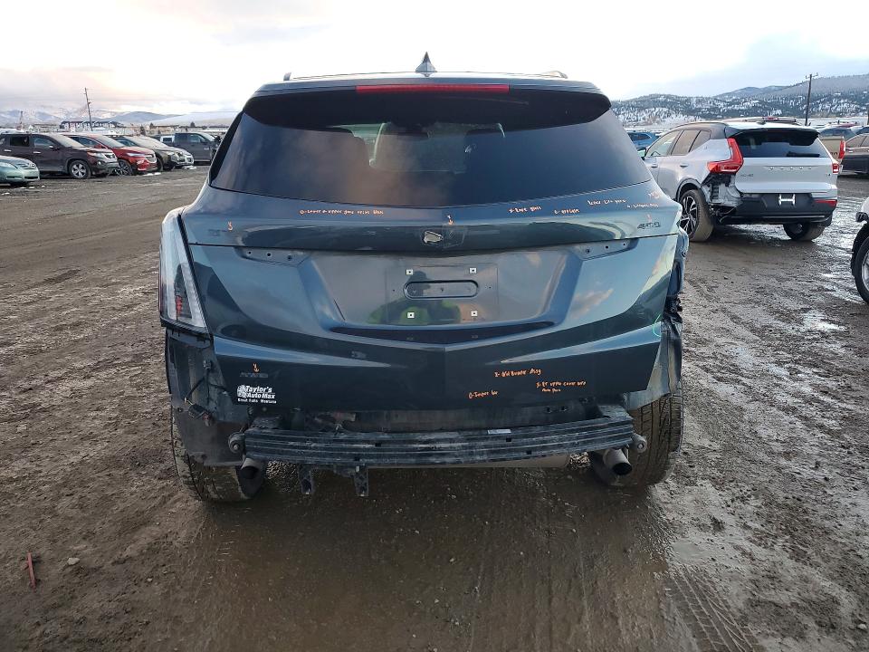 2021 Cadillac Xt5 VIN 1GYKNGRS1MZ105861 COPART salvage auction — REAR END, Mt - Salvage Certificate Of A Vehic, sold $8,800 on 2026-07-14 (photo 6)
