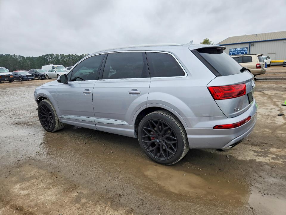 2018 Audi Q7 VIN WA1LAAF70JD039499 COPART salvage auction — FRONT END, Id - Salvage Certificate Of Title, sold $5,900 on 2026-07-17 (photo 2)
