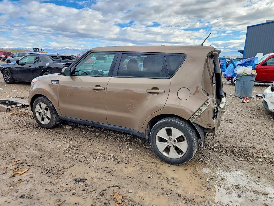 2014 Kia Soul VIN KNDJN2A24E7019411 COPART salvage auction — REAR END, Wv - Salvage Certificate, sold $950 on 2026-07-24 (photo 2)