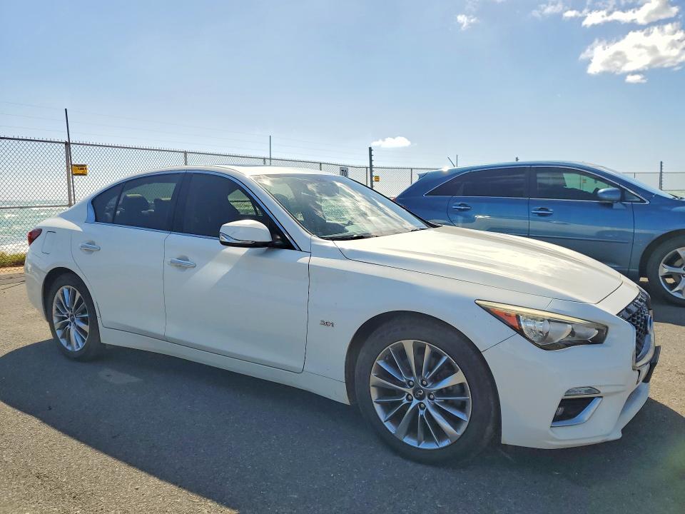 2018 Infiniti Q50 VIN JN1EV7AR5JM611085 COPART salvage auction — MECHANICAL, Hi - Certificate Of Title, sold $1,050 on 2026-07-06 (photo 4)