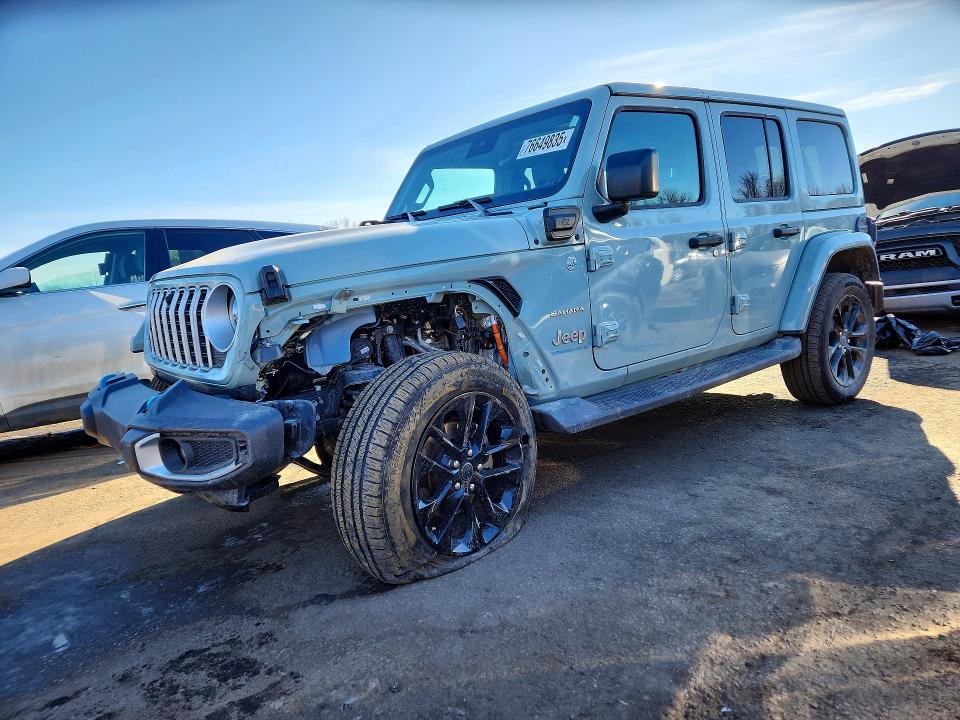 2024 Jeep Wrangler / VIN 1C4RJXP65RW168184 — COPART salvage auction photo