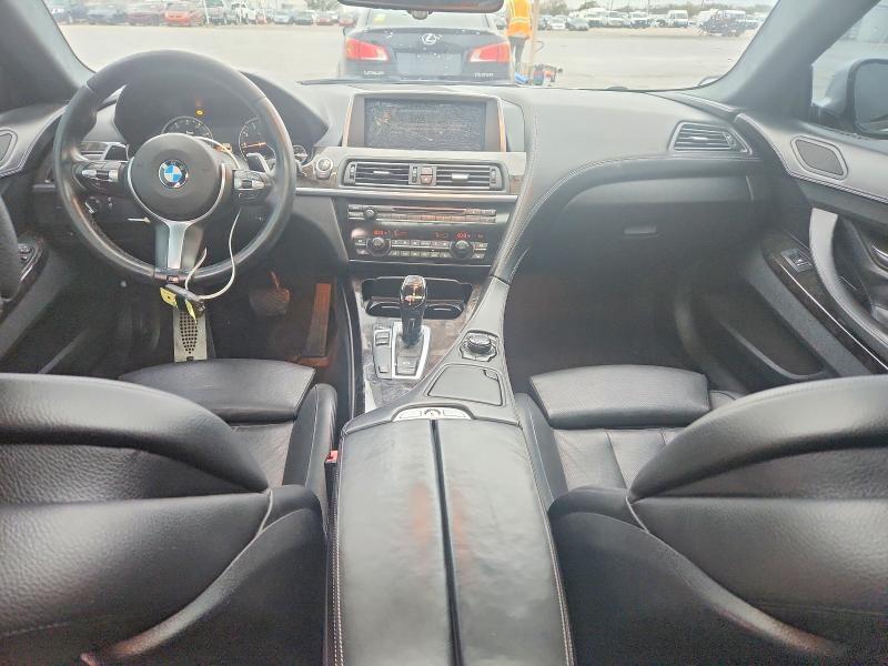 2014 BMW 6 series VIN WBA6A0C57ED317172 COPART salvage auction — FRONT END, La - Cert Of Title-Salvage, sold $4,100 on 2026-07-27 (photo 8)