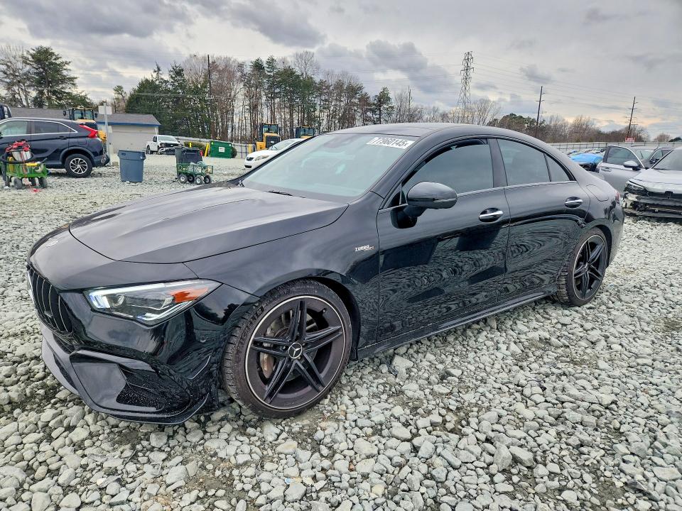 2023 Mercedes-benz Cla-klasse VIN W1K5J5DB0PN386630 COPART salvage auction — REAR END, NC - SALVAGE CERTIFICATE OF TITLE, sold $10,000 on 2026-07-29 (photo 1)