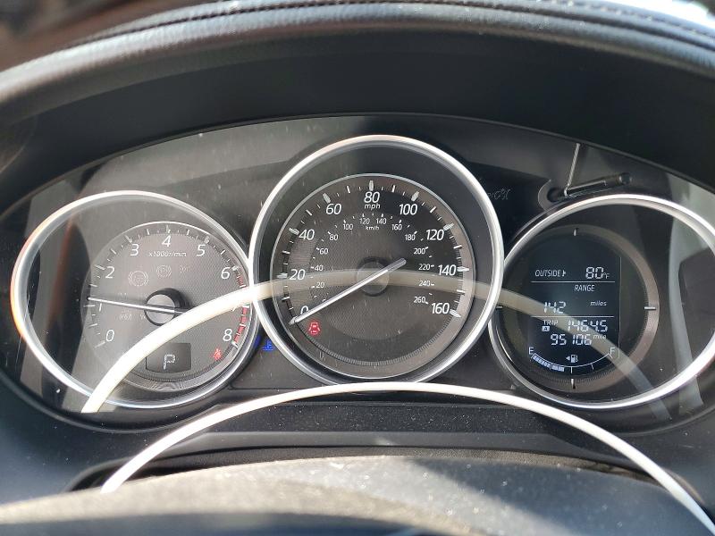 2016 Mazda 6 VIN JM1GJ1U54G1480278 COPART salvage auction — FRONT END, Tx - Salvage Vehicle Title, sold $1,500 on 2026-07-16 (photo 9)