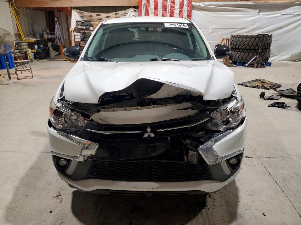 2018 Mitsubishi Outlander VIN JA4AP3AU4JZ023825 COPART salvage auction — FRONT END, Mo - Salvage Certificate Of Title, sold $2,500 on 2026-07-20 (photo 5)