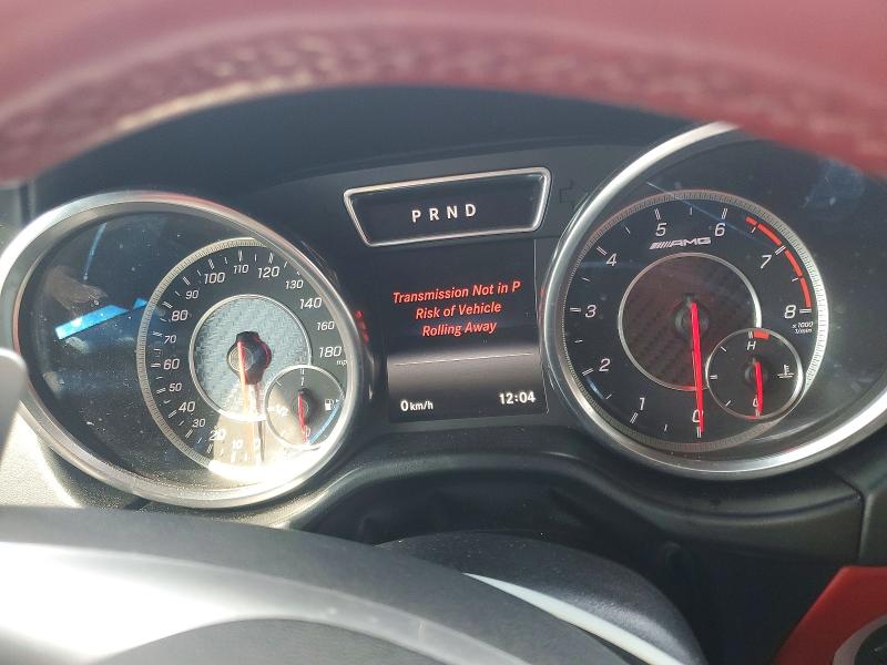 2018 Mercedes-benz G-klasse VIN WDCYC7DHXJX287983 COPART salvage auction — Front End, LA - CERT OF TITLE-SALVAGE, sold $29,250 on 2026-05-19 (photo 9)