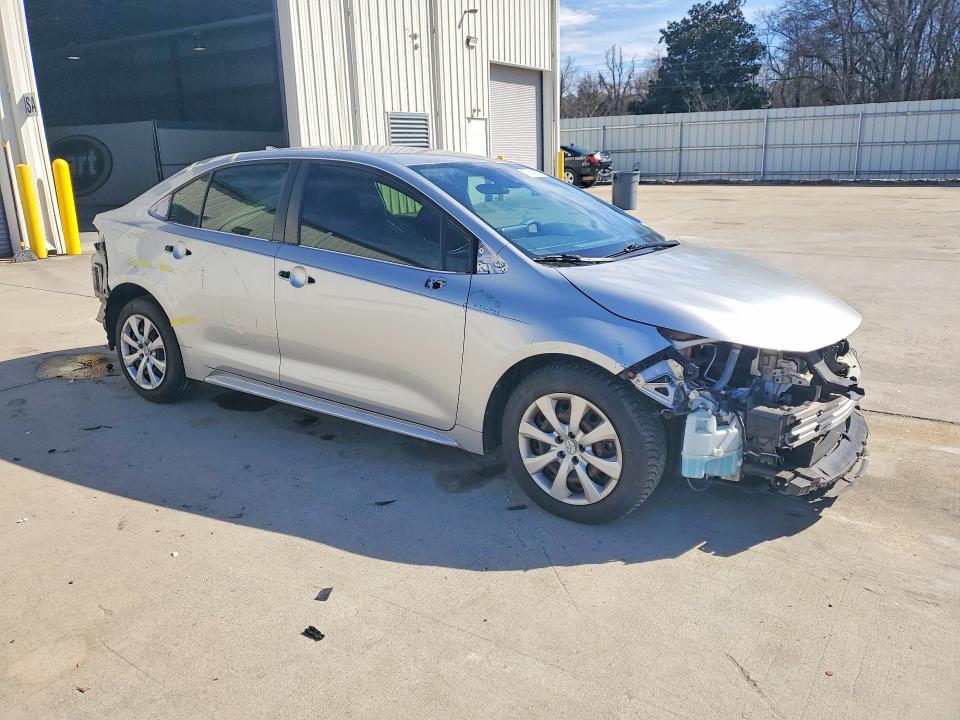 2021 Toyota Corolla VIN JTDEPMAE7MJ143711 COPART salvage auction — FRONT END, Sc - Cert Of Title-Salvage, sold $3,500 on 2026-07-07 (photo 4)