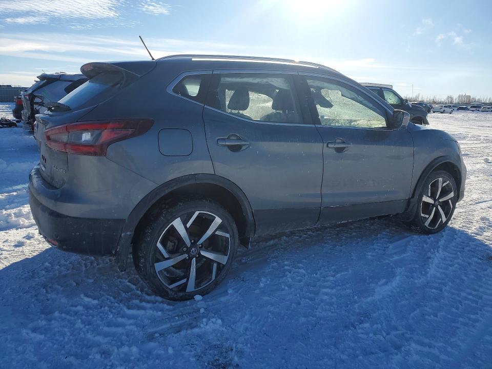 2021 Nissan Rogue sport VIN JN1BJ1BW8MW453043 COPART salvage auction — ROOF, On - Permit Salvage, sold $5,400 on 2026-07-21 (photo 3)