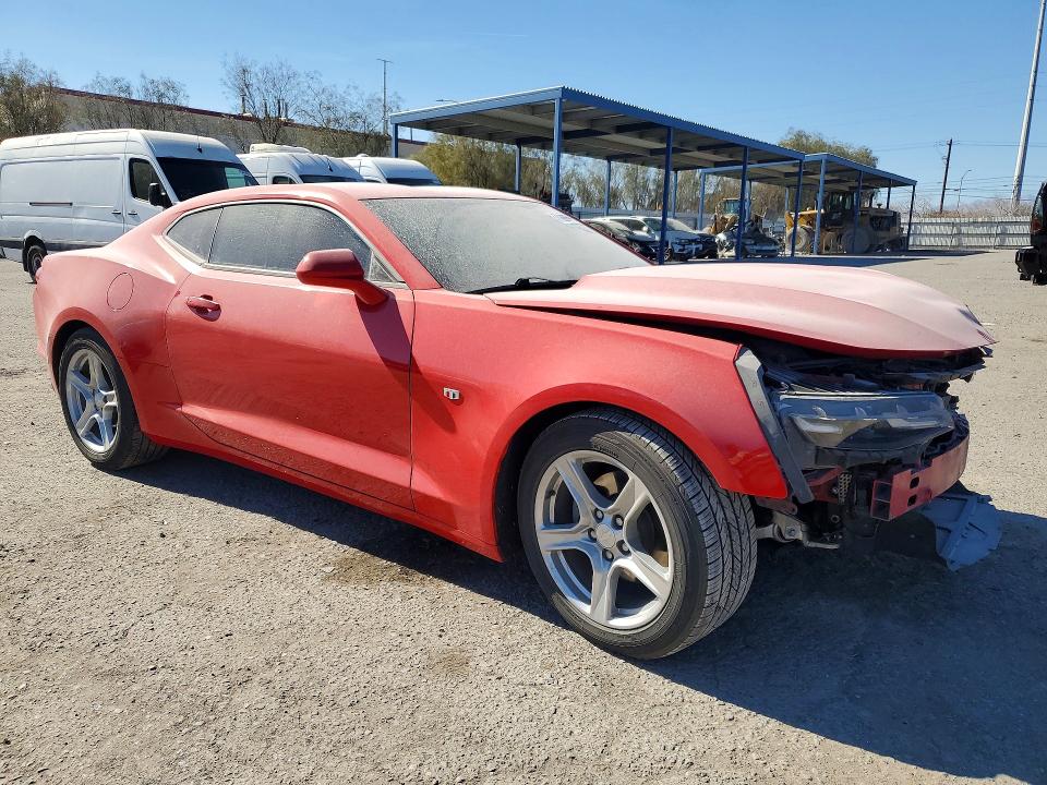 2023 Chevrolet Camaro VIN 1G1FB1RSXP0141370 COPART salvage auction — FRONT END, Nv - Salvage Title, sold $9,000 on 2026-07-09 (photo 4)