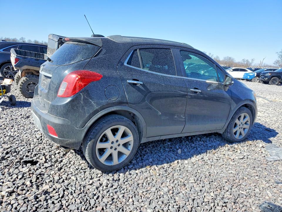 2015 Buick Encore VIN KL4CJCSB2FB259106 COPART salvage auction — FRONT END, Mo - Salvage Certificate Of Title, sold $650 on 2026-07-28 (photo 3)