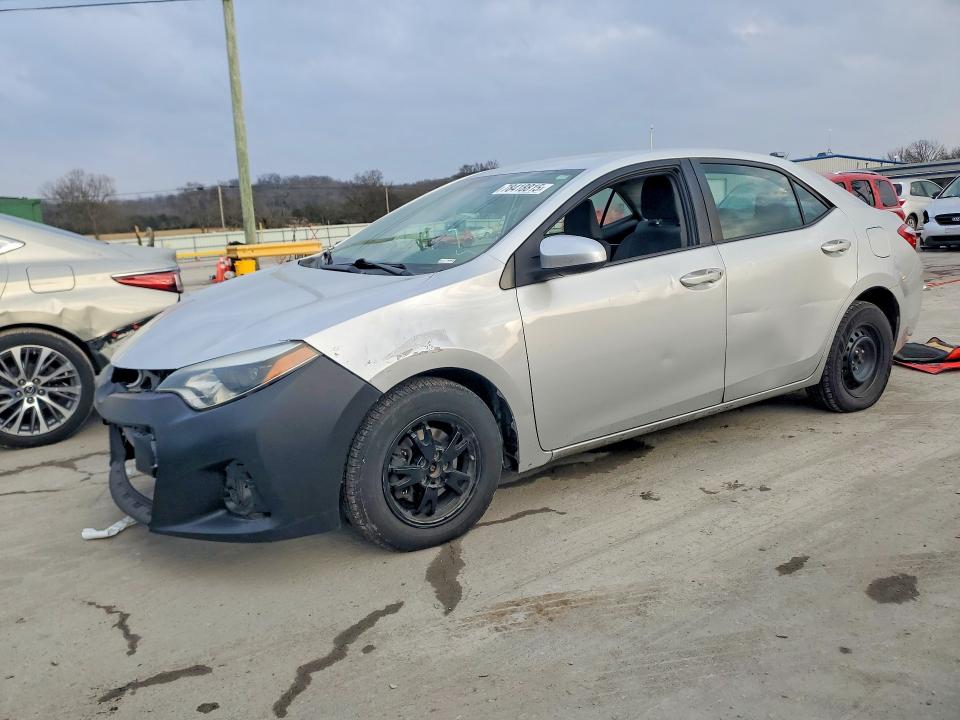 2016 Toyota Corolla VIN 5YFBURHE7GP453016 COPART salvage auction — FRONT END, Tn - Certificate Of Title, sold $2,350 on 2026-07-27 (photo 1)