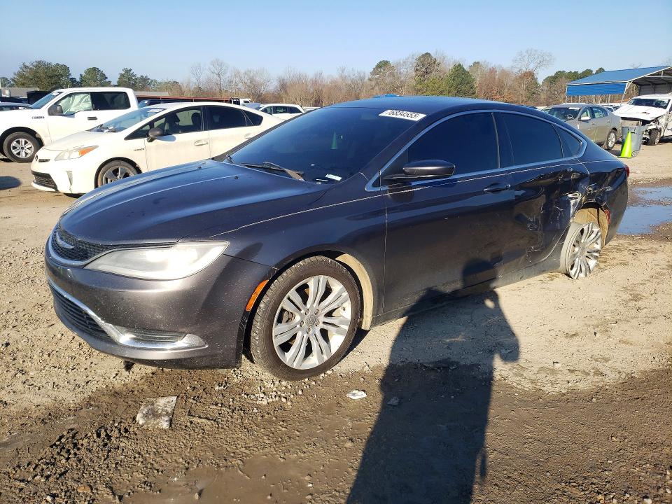 2016 Chrysler 200 VIN 1C3CCCAB2GN109387 COPART salvage auction — SIDE, Ms - Cert Of Title-Salvaged, sold $350 on 2026-07-10 (photo 1)