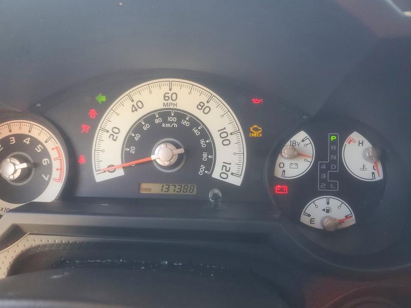 2010 Toyota Fj cruiser VIN JTEZU4BF5AK009282 COPART salvage auction — ROLLOVER, Fl - Cert Of Title Slvg Rebuildable, sold $3,000 on 2026-07-09 (photo 9)