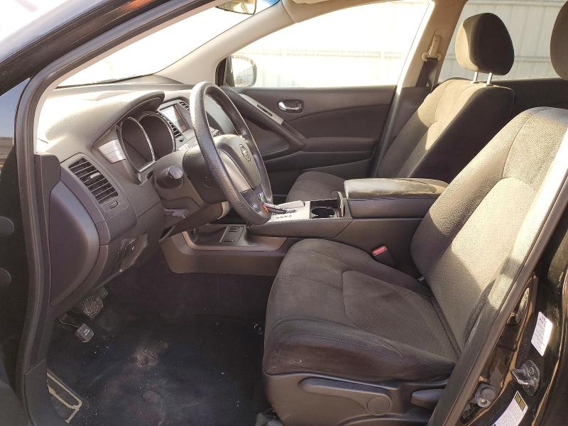 2014 Nissan Murano VIN JN8AZ1MU6EW406693 COPART salvage auction — FRONT END, Mo - Dealer Only Clean Title, sold $450 on 2026-07-14 (photo 7)