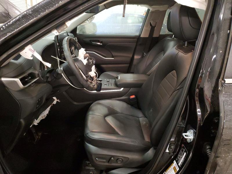 2024 Toyota Highlander VIN 5TDKDRBH8RS557897 COPART salvage auction — FRONT END, Mn - Cert Of Title-Salvage, sold $15,600 on 2026-07-06 (photo 7)