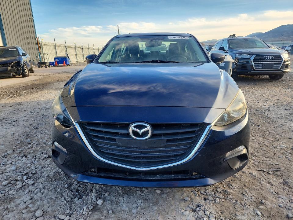 2014 Mazda 3 VIN JM1BM1W7XE1147449 COPART salvage auction — FRONT END, Salvage Title, sold $575 on 2026-07-24 (photo 5)