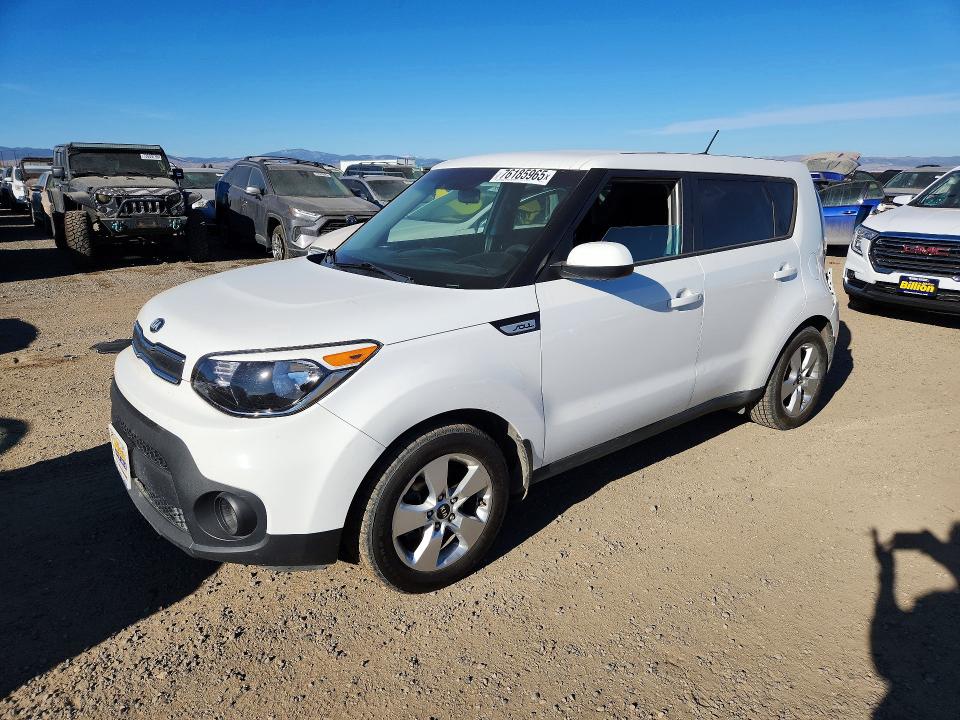 2017 Kia Soul VIN KNDJN2A26H7480744 COPART salvage auction — REAR END, Id - Salvage Certificate Of Title, sold $225 on 2026-07-28 (photo 1)