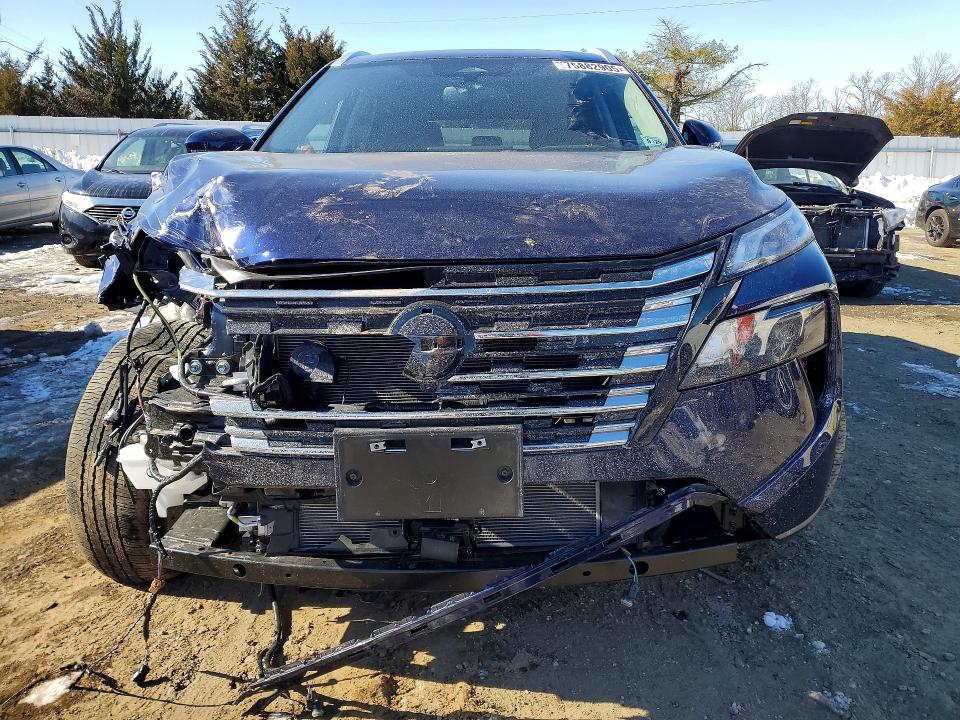 2024 Nissan Rogue VIN JN8BT3CB4RW174070 COPART salvage auction — FRONT END, Nj - Cert Of Title-Salvage, sold $7,500 on 2026-07-13 (photo 5)