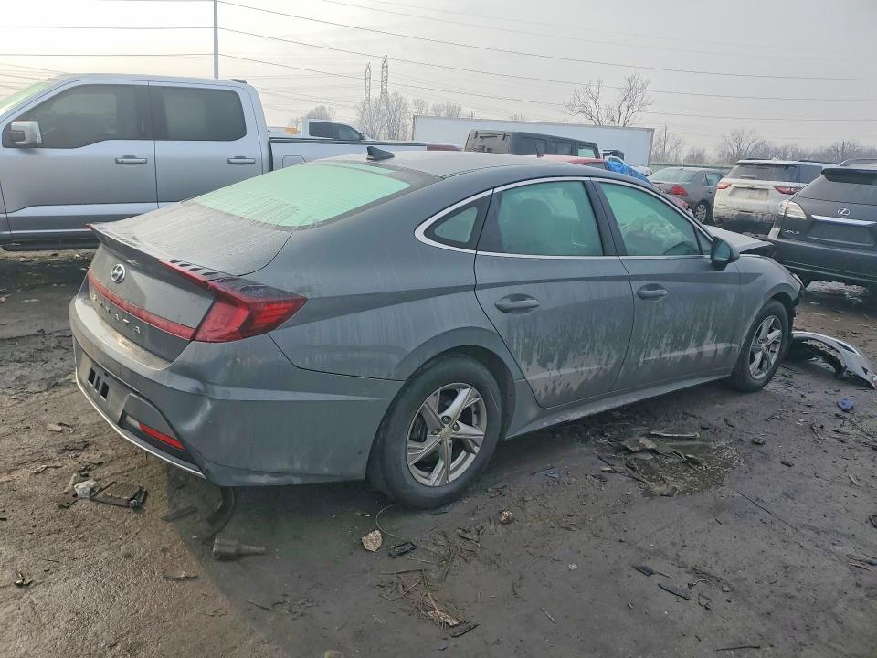 2021 Hyundai Sonata VIN 5NPEG4JAXMH081159 COPART salvage auction — FRONT END, Mi - Scrap Certificate Of Title, sold $1,750 on 2026-07-07 (photo 3)