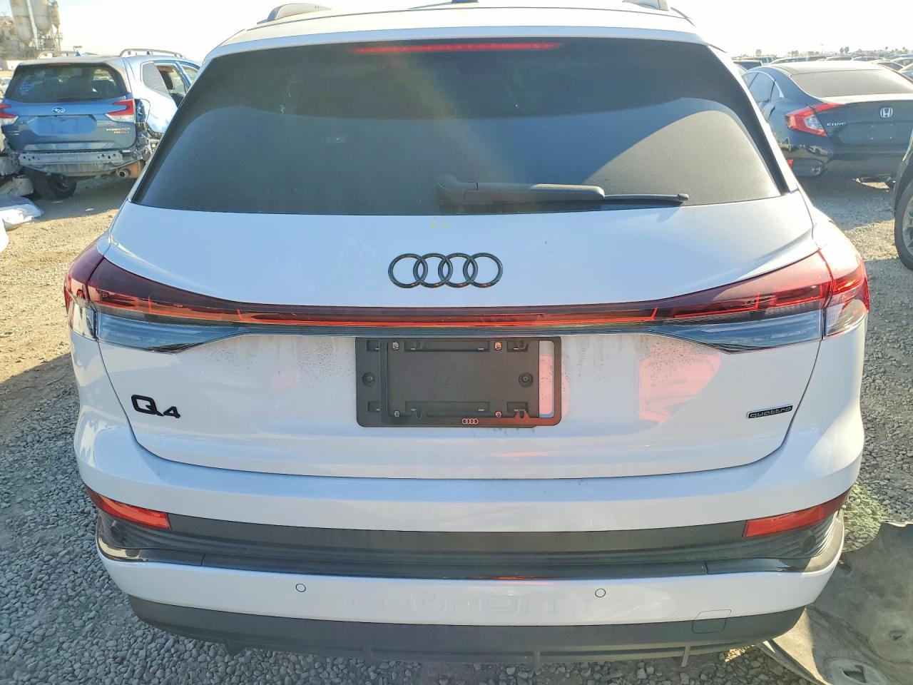 2024 Audi Q4 e-tron VIN WA1L2BFZ5RP023085 COPART salvage auction — Side, CA - SALVAGE CERTIFICATE, sold $14,100 on 2026-07-10 (photo 6)