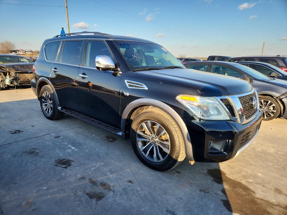 2017 Nissan Armada VIN JN8AY2NC7H9511504 COPART salvage auction — NORMAL WEAR, Tx - Certificate Of Title, sold $3,700 on 2026-07-09 (photo 4)