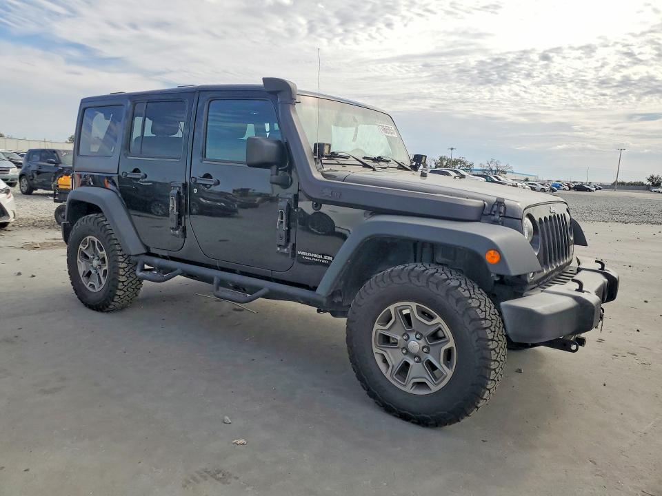 2017 Jeep Wrangler / VIN 1C4BJWFG8HL726051 COPART salvage auction — REAR END, Salvage Title, sold $7,200 on 2026-07-29 (photo 4)
