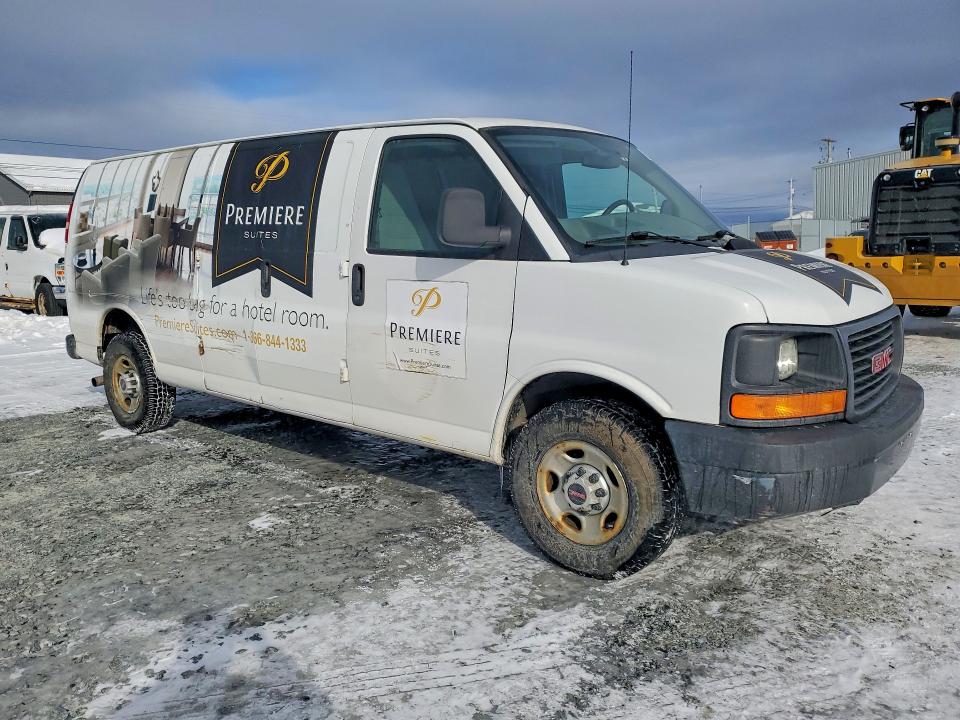 2015 Gmc Savana VIN 1GTW7GCF8F1118993 COPART salvage auction — SIDE, Ns - Salvage Title, sold $2,050 on 2026-07-09 (photo 4)