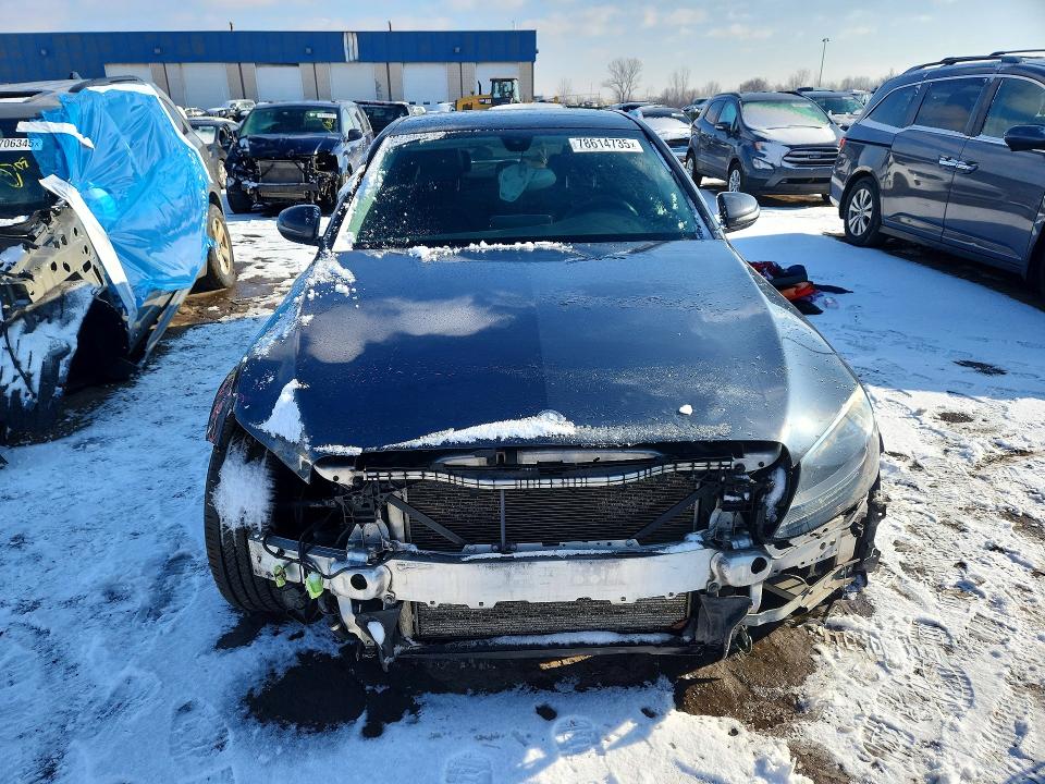 2016 Mercedes-benz VIN 55SWF4KB1GU104280 COPART salvage auction — FRONT END, Salvage Title, sold $2,100 on 2026-09-01 (photo 5)