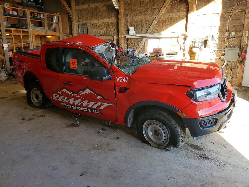 2021 Ford Ranger VIN 1FTER1FH0MLD18848 COPART salvage auction — SIDE, Sd - Cert Of Title-Salvage, sold $100 on 2026-06-30 (photo 4)