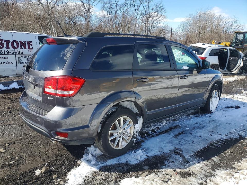 2017 Dodge Journey VIN 3C4PDDBG0HT703360 COPART salvage auction — FRONT END, Ny - Certificate Of Title, sold $1,200 on 2026-07-02 (photo 3)