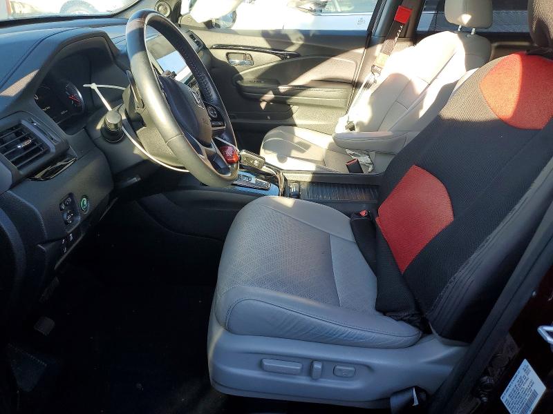 2021 Honda Passport VIN 5FNYF8H9XMB018743 COPART salvage auction — FRONT END, Nv - Salvage Title, sold $13,300 on 2026-07-16 (photo 7)