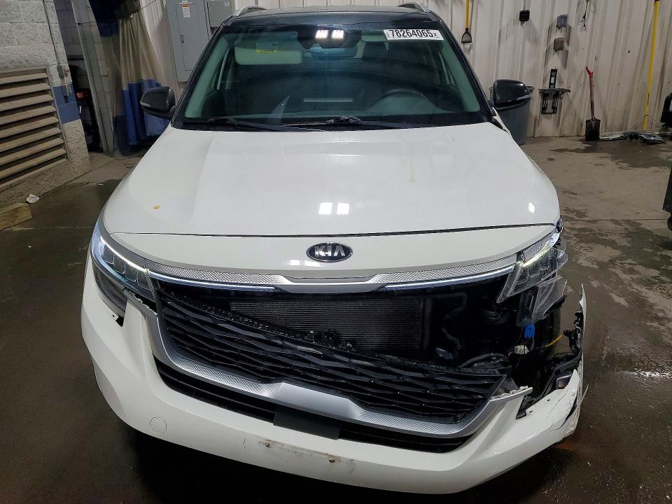 2021 Kia Seltos VIN KNDETCA22M7205508 COPART salvage auction — FRONT END, Mn - Cert Of Title-Salvage, sold $5,300 on 2026-07-02 (photo 5)