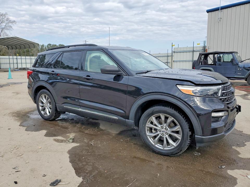 2020 Ford Explorer VIN 1FMSK8DH5LGA74927 COPART salvage auction — FRONT END, Sc - Cert Of Title-Salvage, sold $6,200 on 2026-07-06 (photo 4)