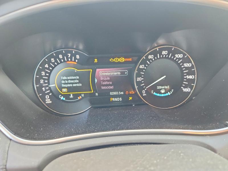 2018 Lincoln Mkx VIN 2LMPJ6JR5JBL20684 COPART salvage auction — FRONT END, TX - SALVAGE VEHICLE TITLE, sold $1,300 on 2026-07-09 (photo 9)