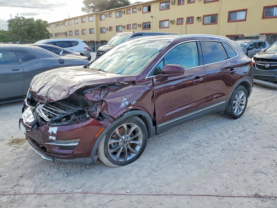 2017 Lincoln Mkc VIN 5LMCJ2C98HUL32796 COPART salvage auction — FRONT END, Fl - Cert Of Title Slvg Rebuildable, sold $2,950 on 2026-07-14 (photo 1)
