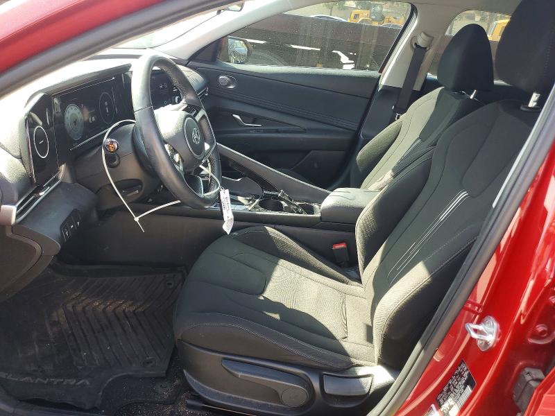 2022 Hyundai Elantra VIN KMHLS4AG3NU244862 COPART salvage auction — REAR END, Ca - Salvage Certificate, sold $2,800 on 2026-07-09 (photo 7)