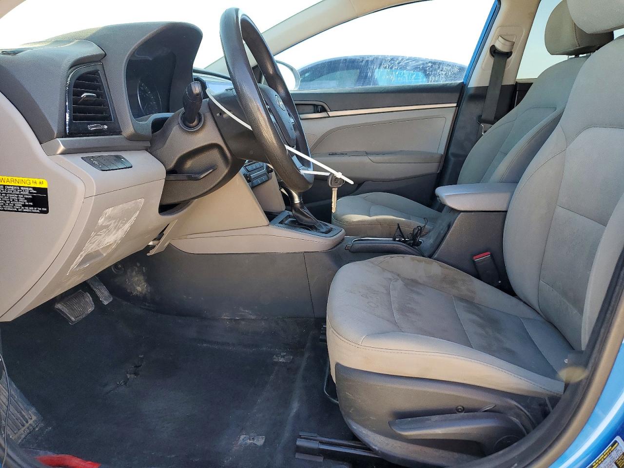 2017 Hyundai Elantra VIN 5NPD74LF2HH164854 COPART salvage auction — Front End, TX - CERTIFICATE OF TITLE (P), sold $1,050 on 2026-07-01 (photo 7)