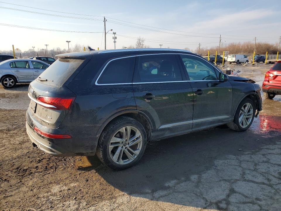 2021 Audi Q7 VIN WA1LXAF72MD020424 COPART salvage auction — FRONT END, Id - Salvage Certificate Of Title, sold $7,000 on 2026-07-10 (photo 3)