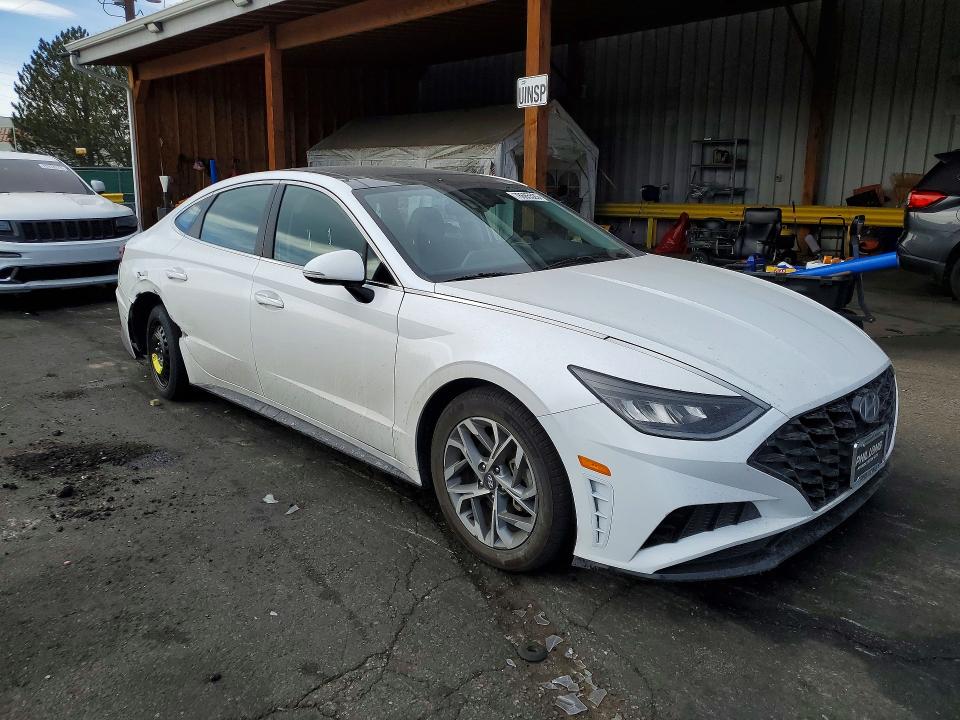 2022 Hyundai Sonata VIN KMHL14JA8NA226602 COPART salvage auction — REAR END, Salvage Title, sold $7,400 on 2026-07-09 (photo 4)