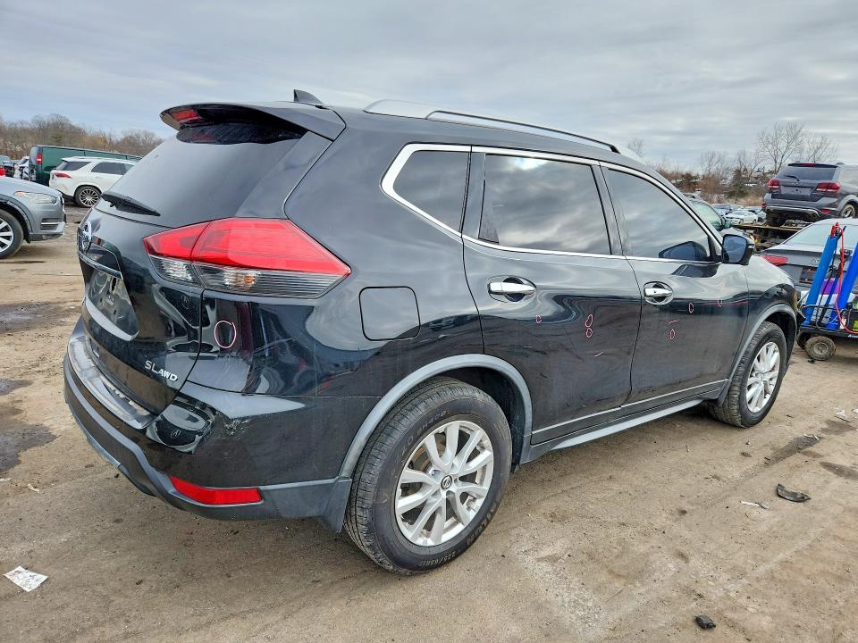 2017 Nissan Rogue VIN JN8AT2MV1HW279713 COPART salvage auction — FRONT END, Nj - Cert Of Title-Salvage, sold $1,650 on 2026-07-10 (photo 3)